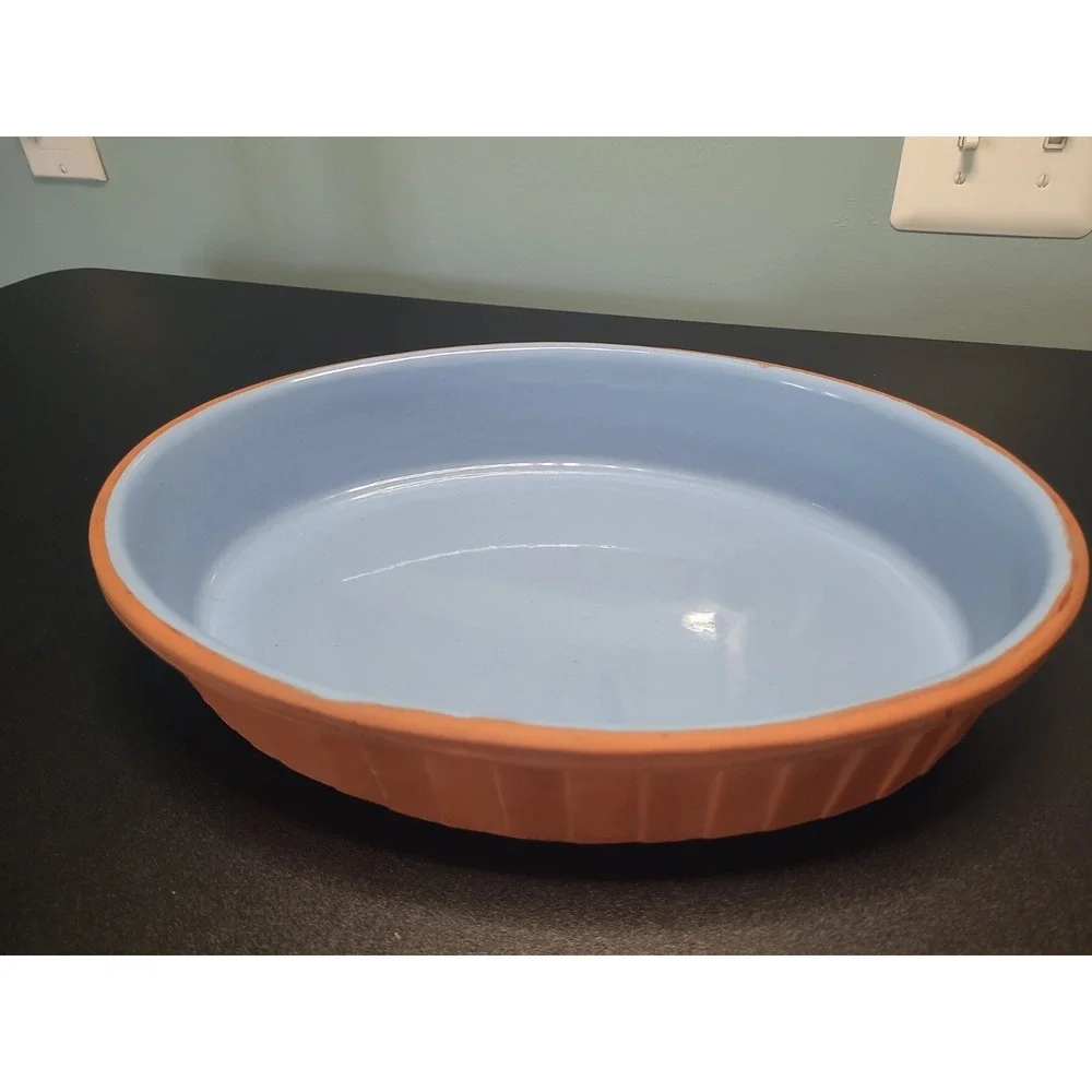 HIMARK MADE IN PORTUGAL RED‎ CLAY CASSEROLE 12.5
